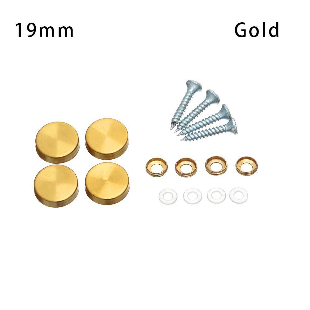 Hardware Decoration Screw Covers Mirror Fasteners Screws Decorative Cap Mirror Fixing Nails