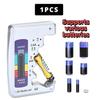 Portable Battery Capacity Indicator Compact Size Lithium Battery Level Tester Digital Display Battery Voltage Meter