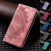 Strong Magnetic Card and Cash Pocket Wallet Case for iPhone 15 14 13 12 11 XR OPPO VIVO Goolge Huawei Moto Nokia Sony Skin Feel Leather Flip Cover