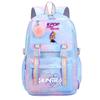 Cute Anime K-Pop Demon Hunters Printed Large Capacity Waterproof Backpack Teenger Student Girl Boy Schoolbag Bookbag Women Travel Bag Rucksak