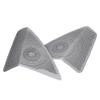 2PCS Door A-piller Tweeter Cover Trim Decoration For Mercedes Benz C Class 15-21