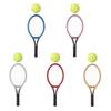 Garden Gift Mini Tennis Racket&Ball Sport Tennis Model Miniature Tennis Racket Doll House Tennis