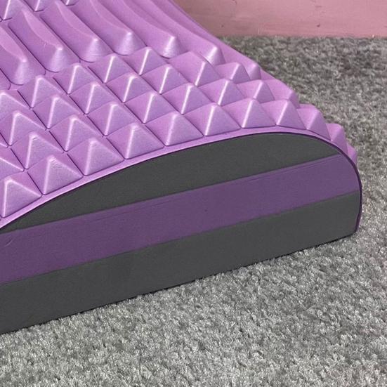 Neck Back Stretcher Cervical Spine Lower Back Pain Relief Massager EVA Cushion Sciatica Herniated Disc Scoliosis Lumbar Stretching Back Cracker