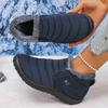 New Cotton Shoes Large Size Women's Shoes Velvet Warm Soft-soled Snow Boots Women's Thickened Winter Women's Shoes
