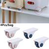 Move Universal No Scratches Furniture Pulley Trash Can Wheels Storage Box Casters Sliding Rollers