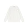New MLB Sweatshirts Unisex Ivory White 3AMTB0124-50IVS