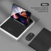 Wireless BT Keyboard USB Keypad with PU Leather Protecting Case for Tablet Compatible with iPad 10