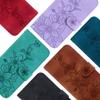 Lily Fower Embossed Flip Leather Case For Redmi Note 14 14C K70 A3 13C 12C 11A Kickstand Wallet Card Slots Cover For Xiaomi 14T Mi 14 POCO F5 Civi2