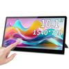 Cuview IPS 1540x720 Mini HDMI Portable Secondary Display with Stand and Stretched Bar Screen for Mini PC Rasp STEM DIY 10.1-inch Touchscreen, Monitor,