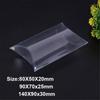 50pcs/set Cute Wedding Favors Present Pocket Gift Bag Cookie Pouch Pillow Shape Candy Boxes