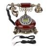 Vintage Telephone Caller ID One Key Redialing Hands Free Digital Corded Retro Landline with
