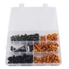 198PcsSet Windscreen Fairing Screws M5 M6 Bolts Kit Motorcycle AccessoryGolden