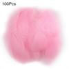100Pcs Interesting Stylish Soft Feathers Craft Kit Shooting Prop Feathers Craft Kit for School