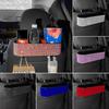Fashion Diamond Car Seat Back Storage Box Organizer Water Cup Tissue Paper Holder Beverage Rack Bling Car Accessories for Woman
