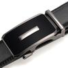 New Korean Style Men's Belt Trendy Alloy Automatic Buckle Leather Pants Belt Business Casual Young and Middle Aged Belt Men