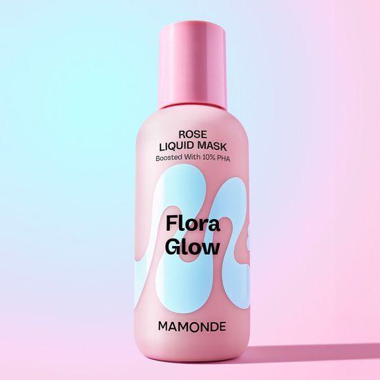 Mamonde Flora Glow Rose Liquid Mask 80ml Special (+ 25ml Cream Included)