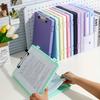 A4 File Folder Storage Box Plate Clip Student Special Test Paper Storage And Finishing Artifact Large Capacity Information Book