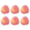 6 Pcs Artificial Fruit Fake Fruits Lifelike Good Details Decorative No Decompose Colorfast Faux Fruits Home Kitchen Party Adult Sex Wear