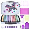 DIY 5D Butterfly Diamond Painting Tool Storage Box Suitcase Diamond Painting Accessories Bulk Bag Kit Round Bottle Storage Tool