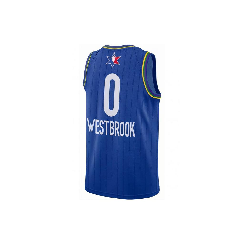 Jordan Джерси НБА All-Star Edition Swingman - Russell Westbrook Men Jersey Blue CJ1059-404