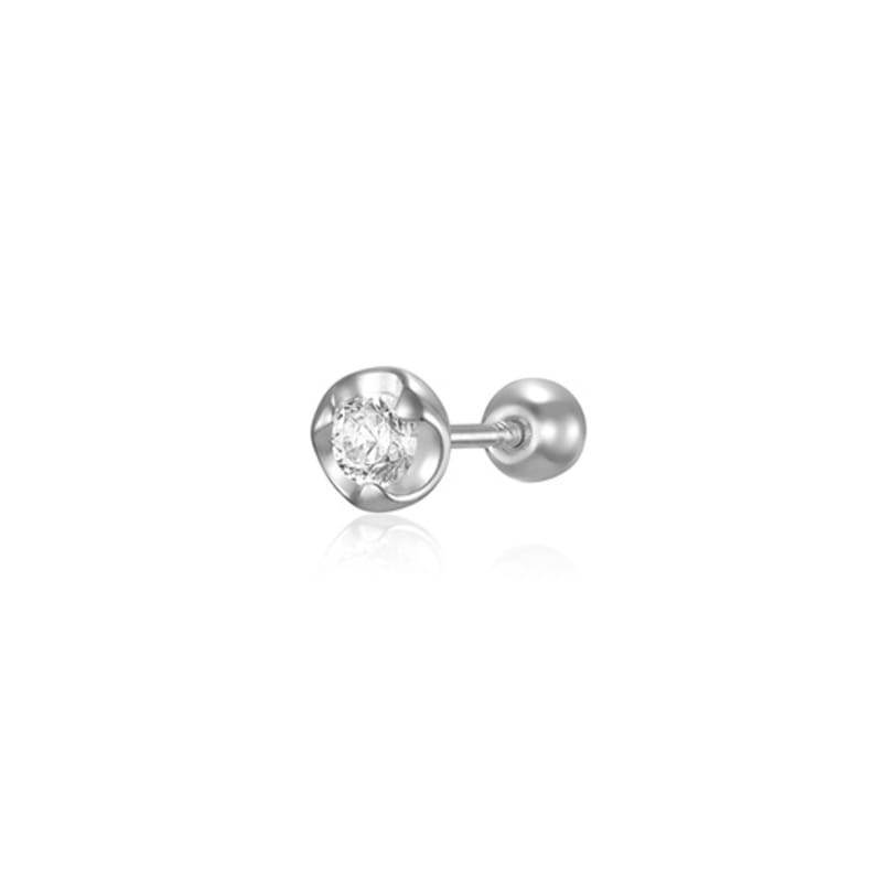 LUNNE 14k Dium 3-Prong Piercing (14k Gold) #LFPI23