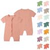 Newborn Summer Romper - Short Sleeve Baby Onesie