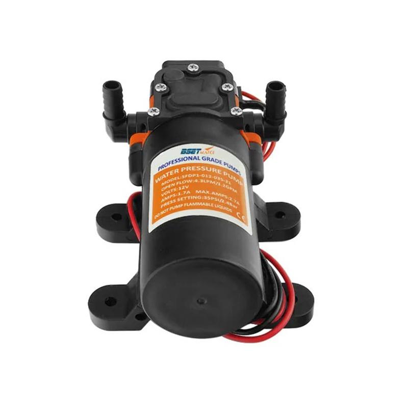 35PSI 12V Marine Water Pump Diaphragm Self Priming Pump Boat Accessories Showers Toilets Water Transfer Motor for RV Caravan