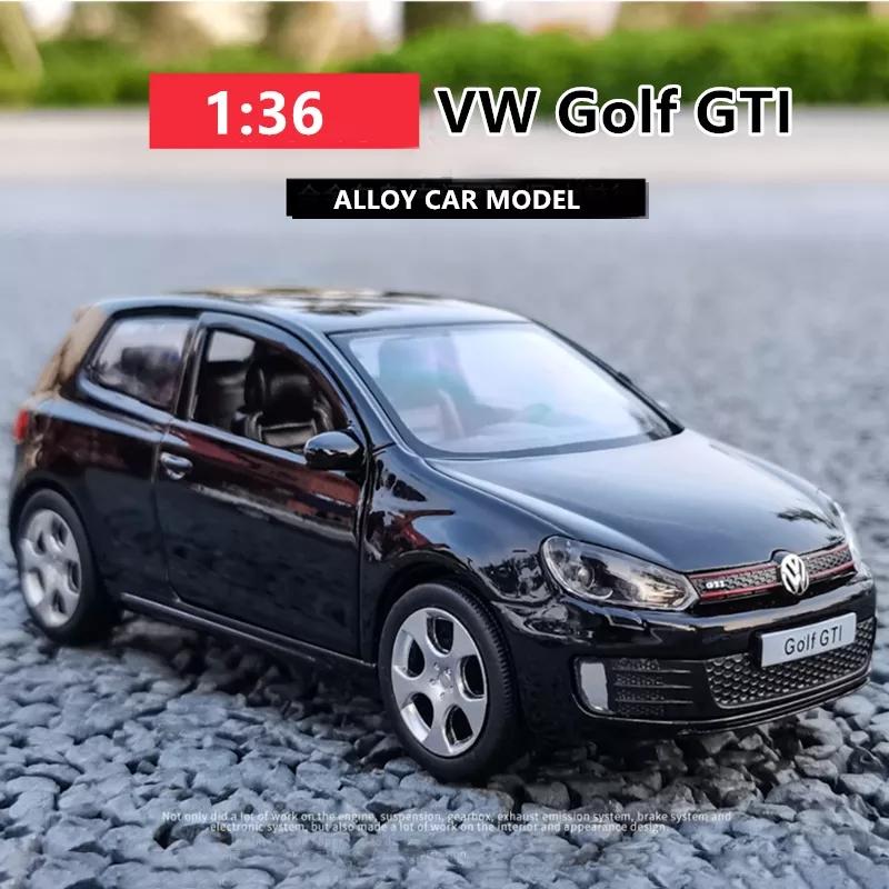 Volkswagen Golf GTI 5 Inch Metal Car Simulation Diecast & Toy Vehicle RMZ City 1:36 Alloy Model Gifts For Children