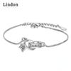 Lindon Women Copper Zircon Bracelet