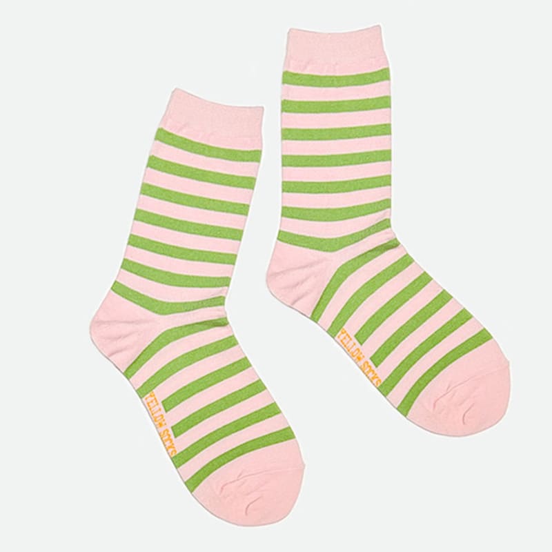 YELLOWSOCKS BONBON PINK