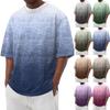 Summer Men's Popular T-shirt Printed Round Neck Short Sleeve T-shirt