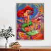 5D Diy Diamond Painting Mermaids and Lobsters Full Drill Rhinestones Mosaic Embroidery Handmade Products Home Decor Gift