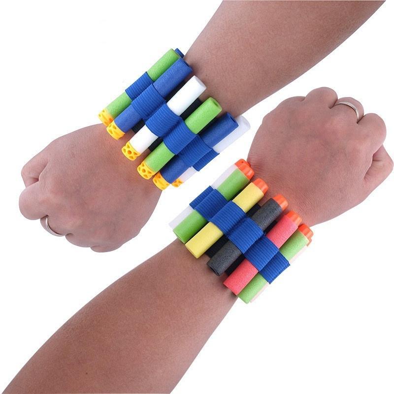 Nerf N-strike Elite Series Blaster Toy Gun EVA Soft Bullet Bullet Wristband Bomb Stretch Wrist Strap