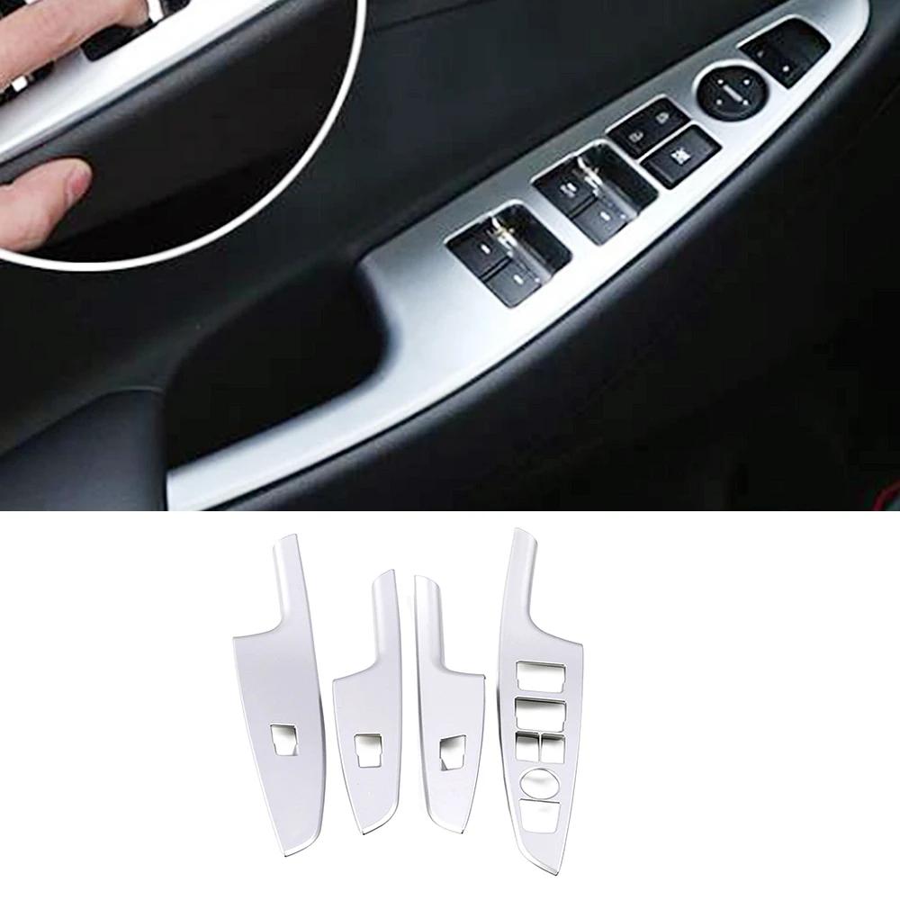 For Hyundai Tucson 2015-2020 Inner Door Handle Reading Headlight Seat Adjustment Window Lift Switch Button Triangle Pillar Trim