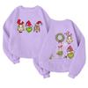 Children's Fashionable Lightweight Long-sleeved Round Neck Pullover With Pockets Printed Pullover