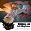 Dinosaur Egg Night Light Handmade Dragon Lamp Hatching Dinosaur Egg Lamp for Kids Room Nursery Decor Dinosaur Lover Gift