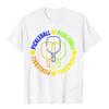 Summer Pickleball Player Paddleball Lover T Shirt Pickleball Paddle And Ball Colorful Graphic T-Shirt Brand Unisex Women Tops