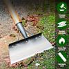 1pc, Stainless Steel Garden Shovel, Multifunctional & Handleless Metal Yard Weeding Tool, Outdoor Garden Household Cleaning Shovel