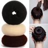 Elastic Hair Ring Nylon Donut Hair Bun Maker Durability Hair Styler  for Girls Women
