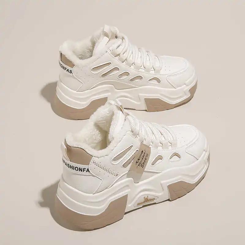 Cold Key Height Black Boots Women Casual Women's White Shoes Luxury Brand Women's Sneakers Sports Loafers 2025summer Shoses