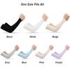 Exposed Thumb Summer Cooling Sportswear Running Arm Cover Arm Sleeves Outdoor Sport Sun Protection