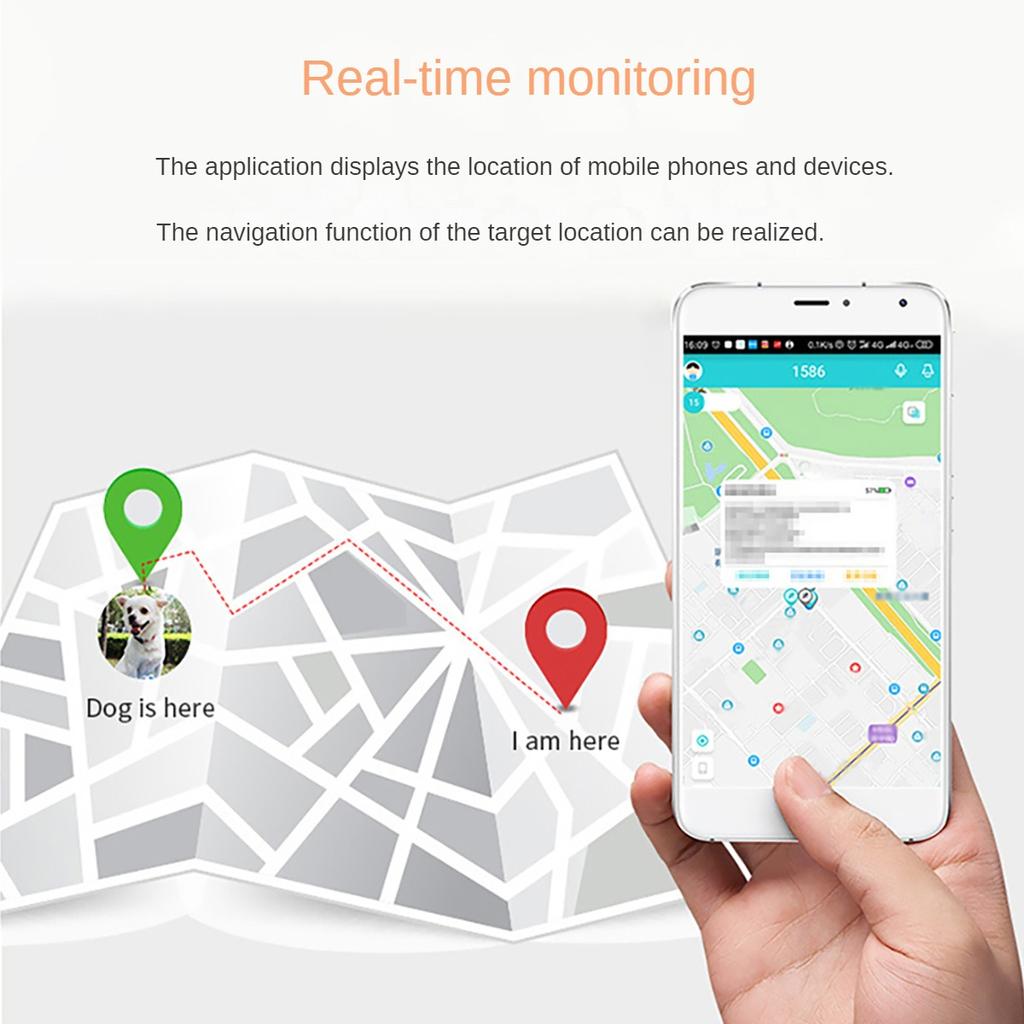 Pet 4G GPS Global Cat and Dog Tracking Locator Provides Remote Viewing APP