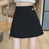Summer Slim High-Waist A-Line Wide-Leg Skort for Women