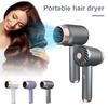 Cordless Hair Dryer 3 Speed Adjustment Rechargeable High Speed Fast Drying Low Noise
