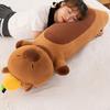 Capybara Body Plush Toy Soft Doll Collectible Long Pillow for Adults