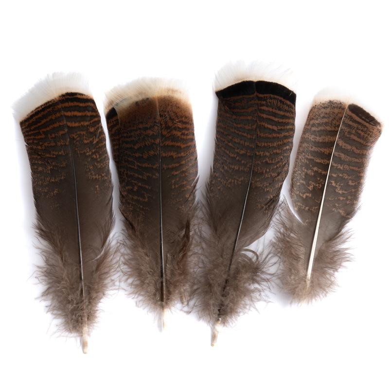 80 Natural Pheasant Feather Decorative Diy Jewelry Hair Accessories Material Cat Stick Toy Accessories