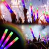 Bulk Colorful Led Glow Sticks Rgb Led Glow Foam Stick Cheer Dark Tube Light Birthday Wedding Party Supplies