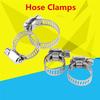 10Pcs Stainless Steel Screw Band Hose Clamps