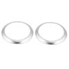 2Pcs Car Side Air Conditioning Vent Ring Frame Cover Trim for Mercedes Benz E Class W213 16 18