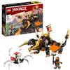 LEGO® NINJAGO 71782 Le Dragon De Terre De Cole – Évolution, Jouet Avec 2 Minifigurines